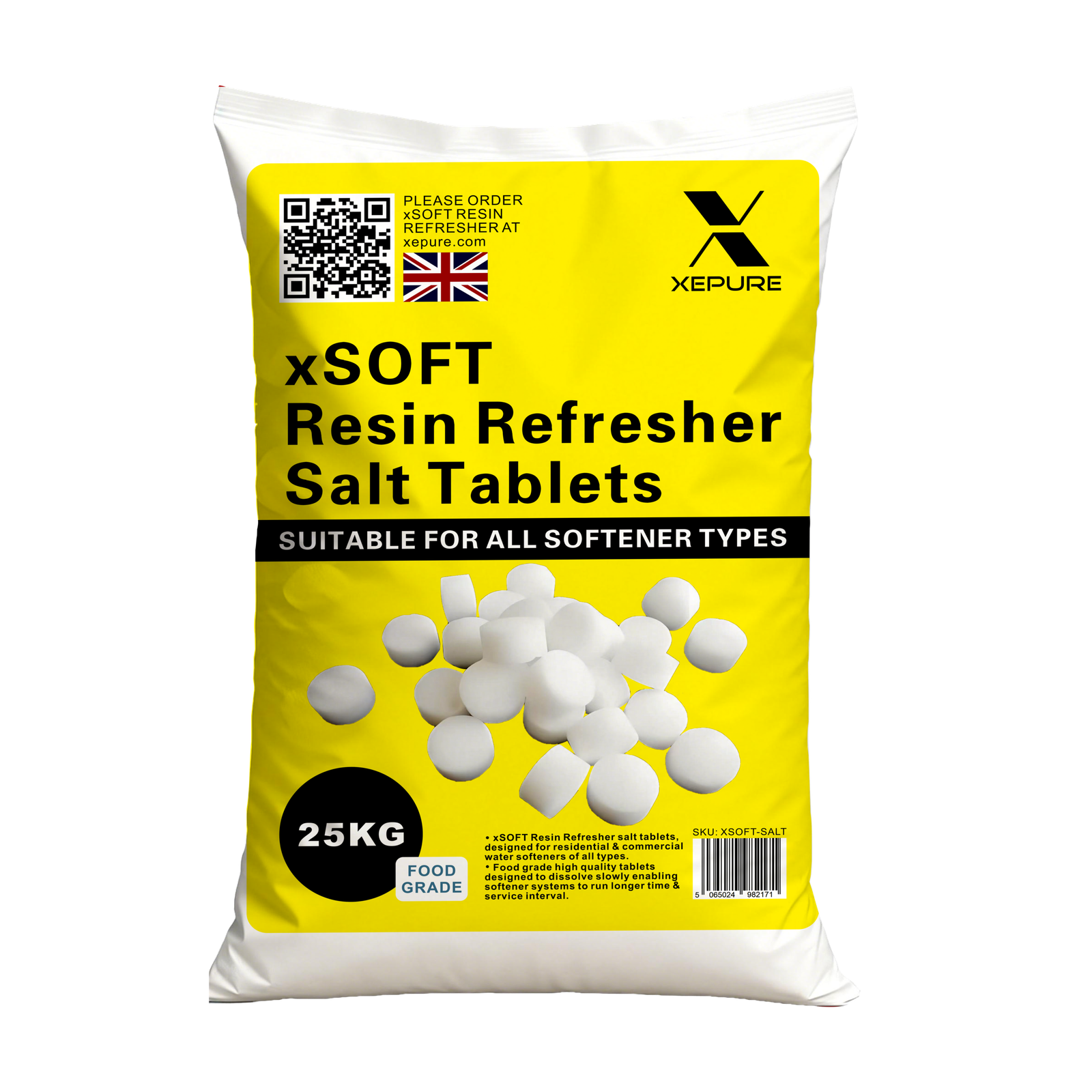 xSOFT Resin Refresher 25KG (Salt)